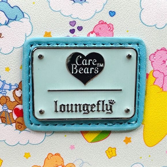 Loungefly x Care Bears 40th Anniversary Rainbow Mini Backpack 9” x 10.5” x 4.5” main image 4